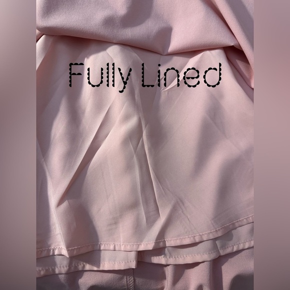 NWT Women’s Vintage Style High Waist Side Zip Flair Shirt Dusty Pink Size XL - Picture 9 of 10